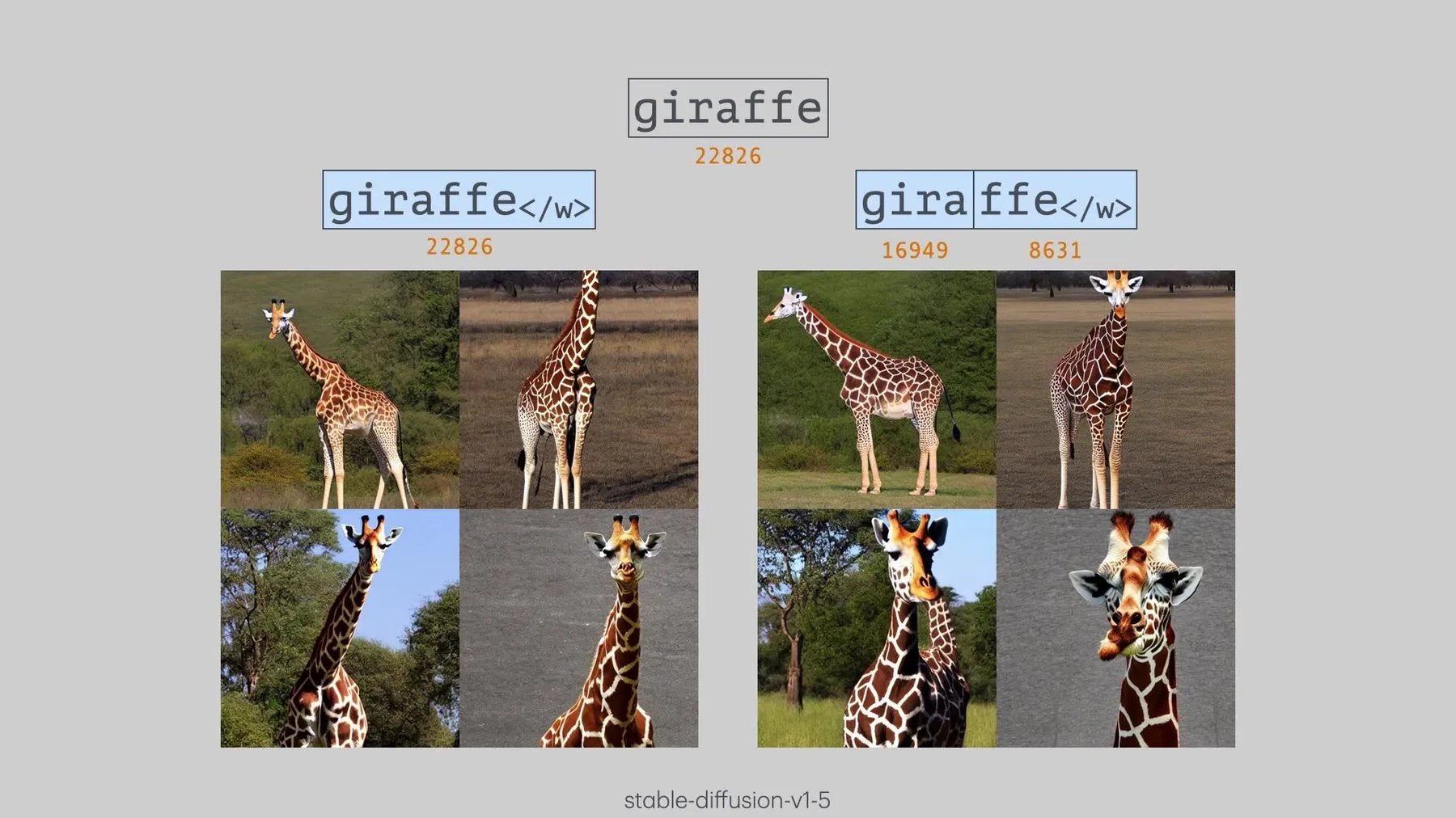 51 Ways to Spell the Image Giraffe — 2